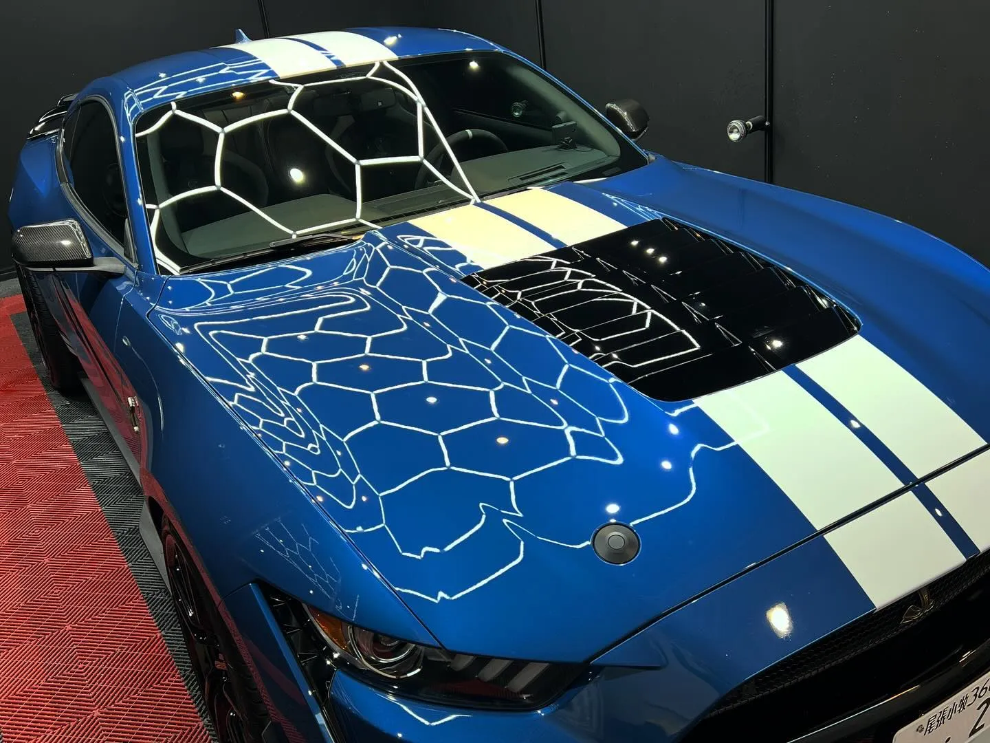 Shelby GT500にセラミックコーティング☺️