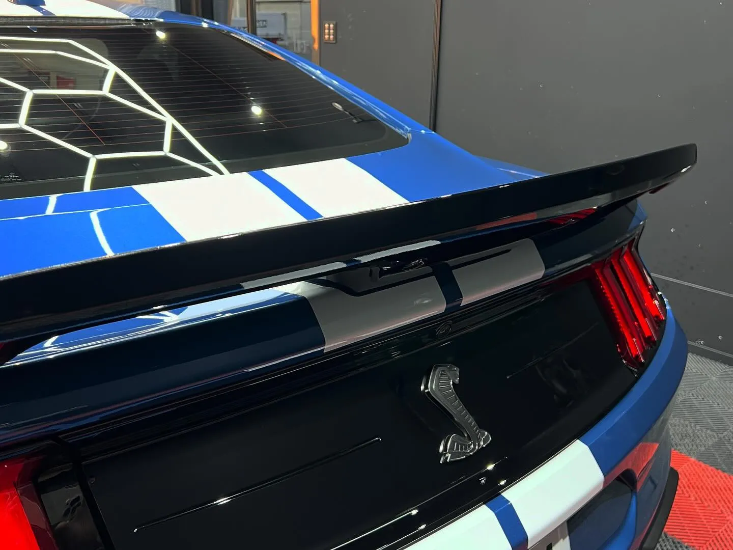 Shelby GT500にセラミックコーティング☺️