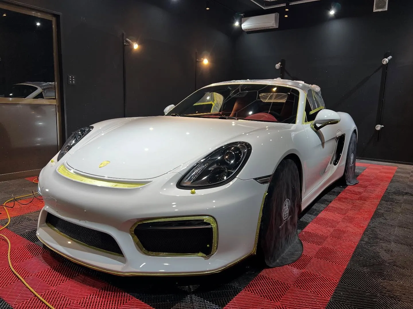 ボクスタースパイダーにフルコーティング☺️