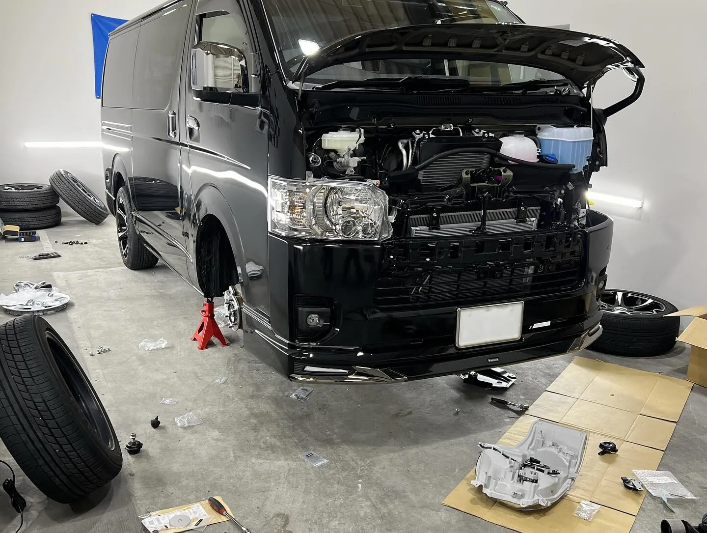 新車ハイエース第二弾‼️