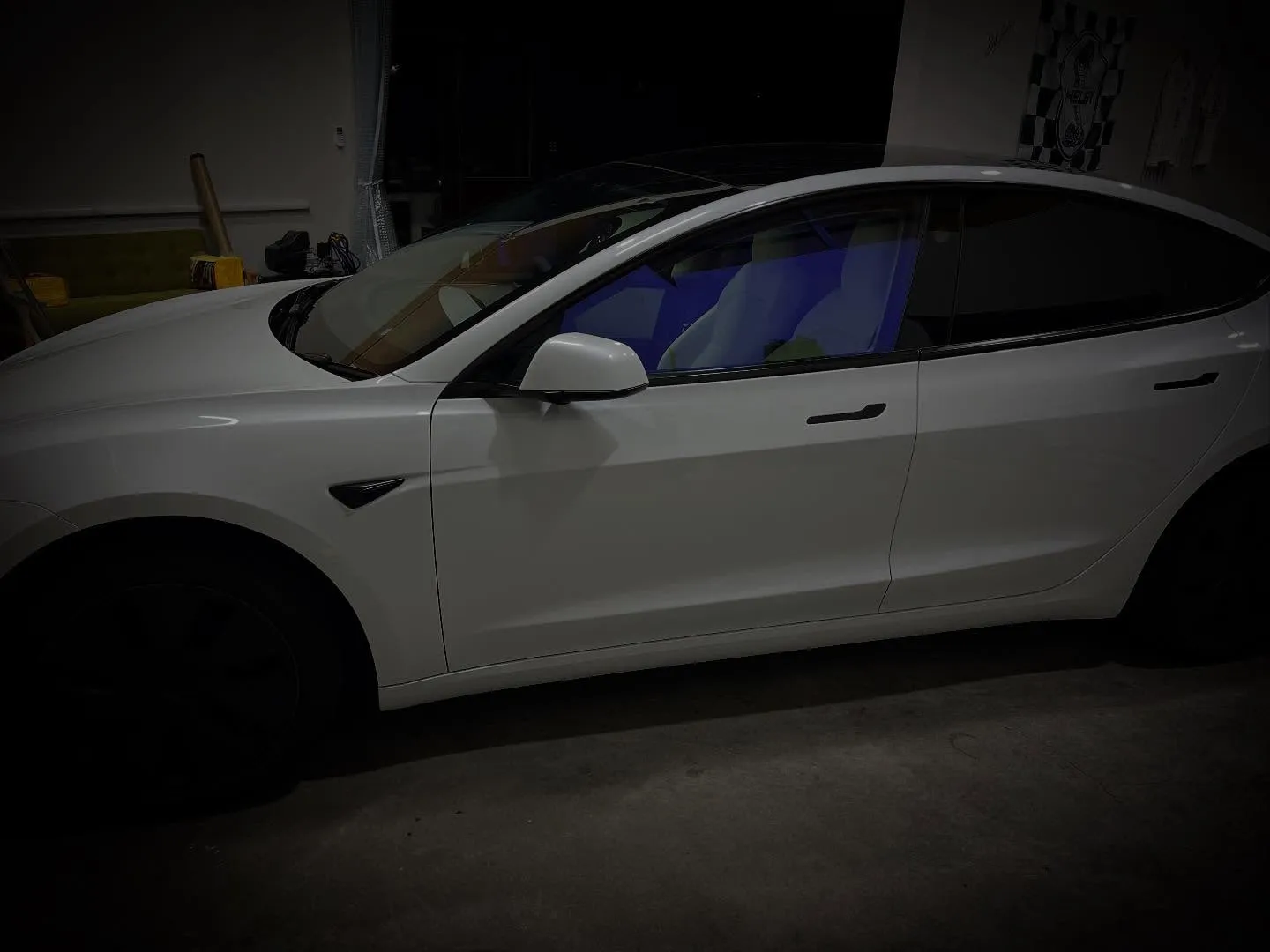 テスラモデル3にフィルム施工😊