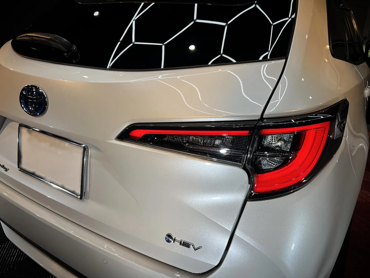 カローラツーリングにガラスコーティング😊