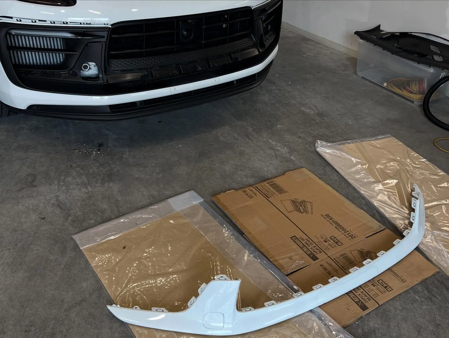 マカンにコーティングとラッピング☺️