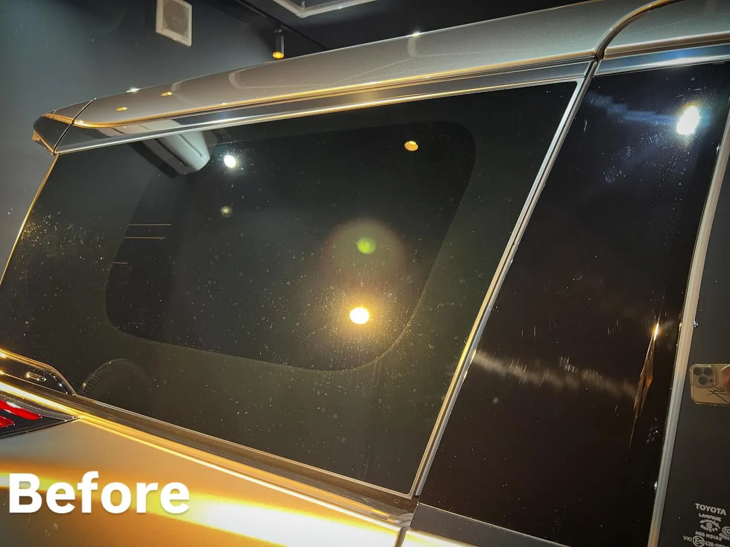 弊社は全プランにガラス撥水は標準装備です☺️