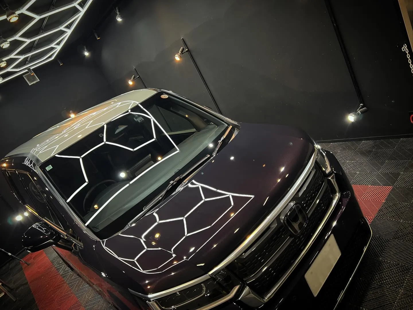 ステップワゴンにルーフ塗装、セラミックコーティング☺️