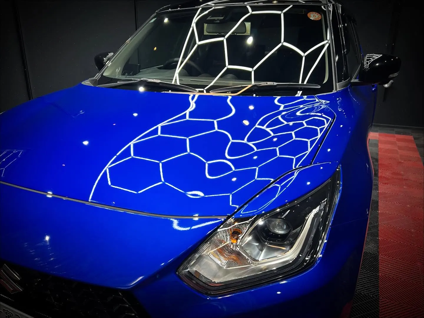 スイフトスポーツにガラスコーティング😊