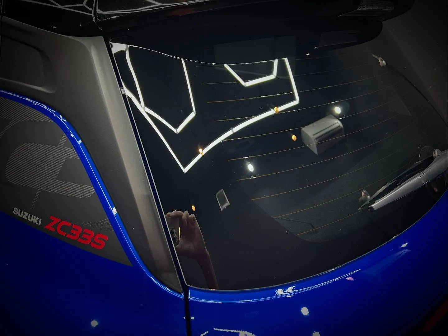 スイフトスポーツにガラスコーティング😊