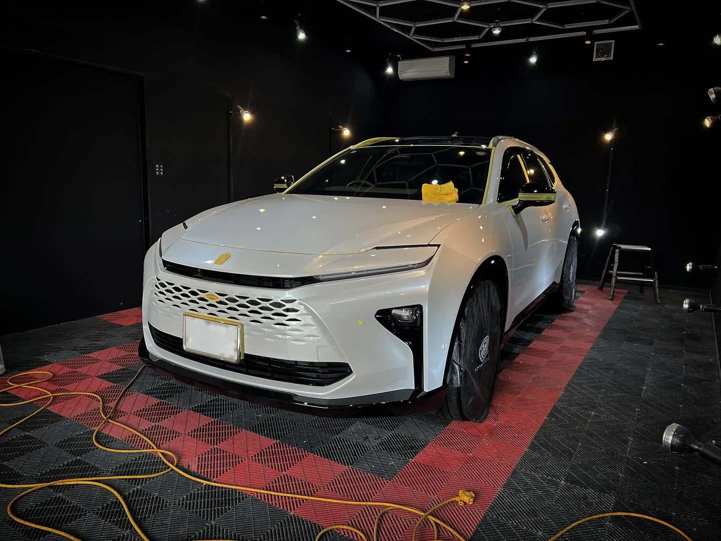 クラウンエステートにセラミックコーティング☺️