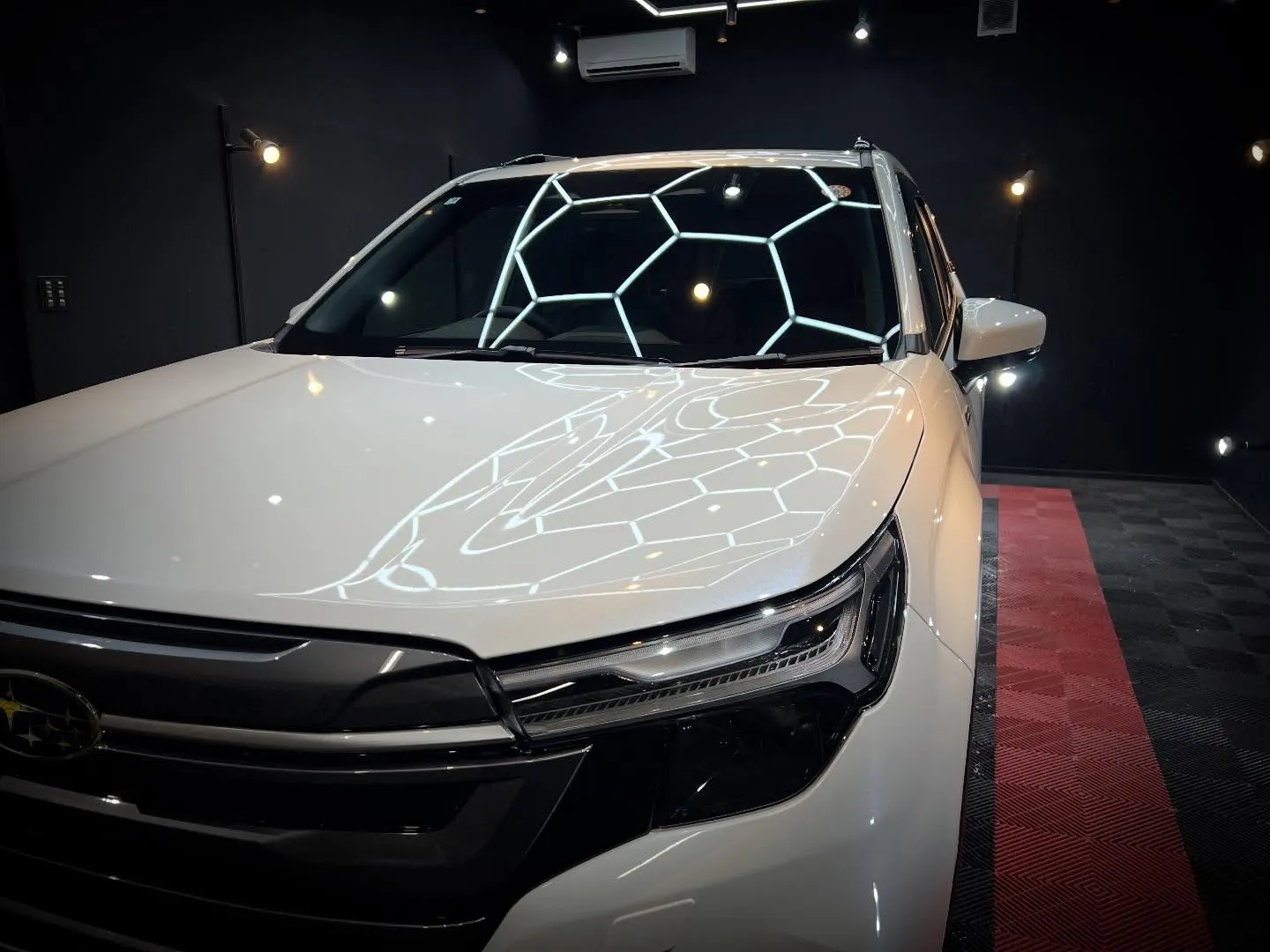 新型フォレスターにガラスコーティング☺️