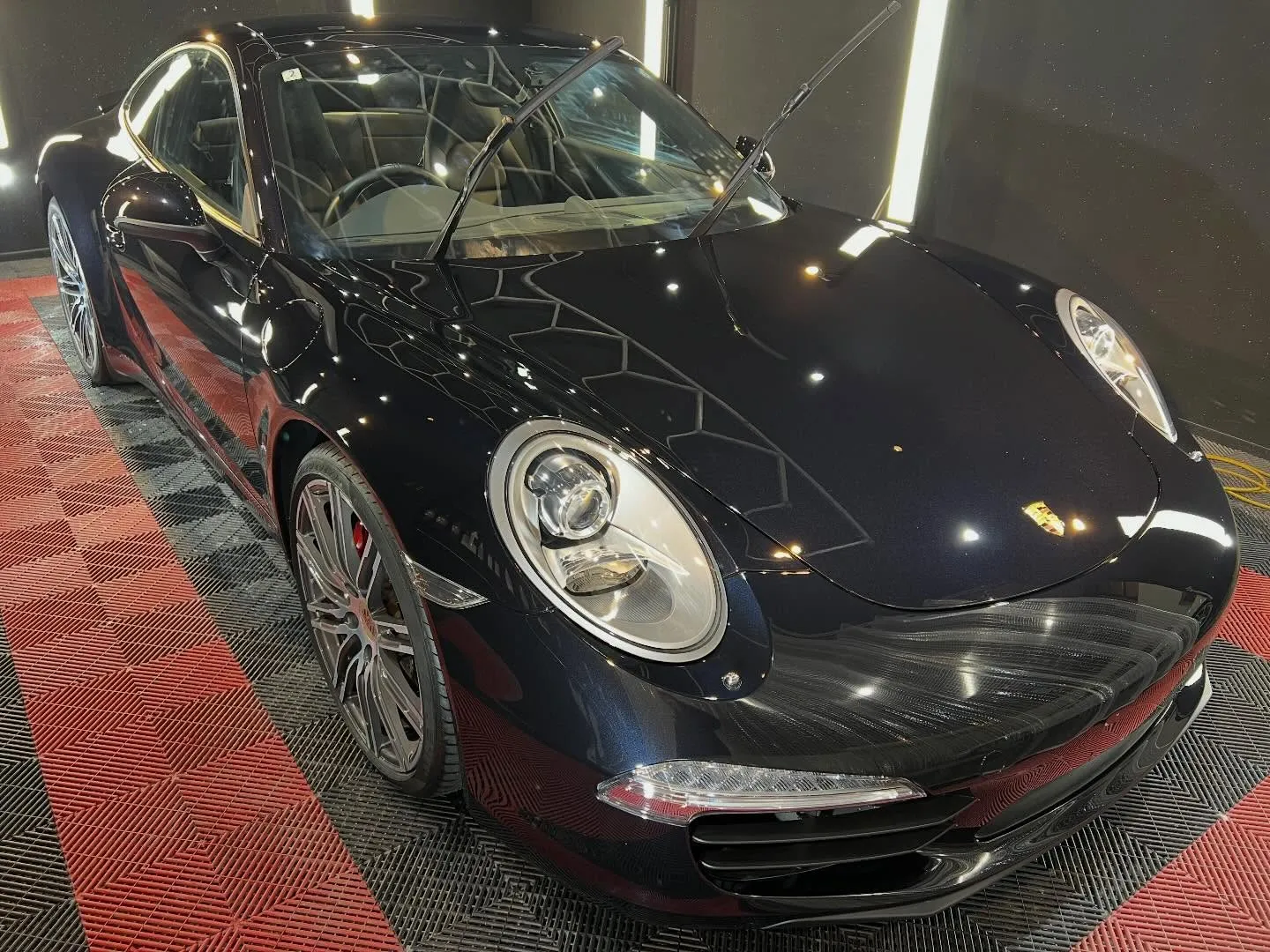 911カレラSにセラミックコーティング施工☺️