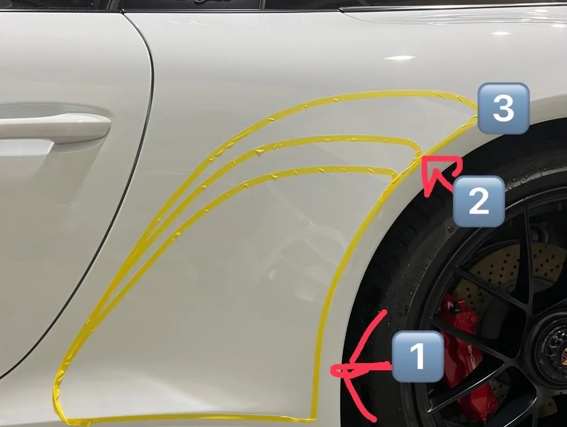 911カレラSにセラミックコーティング施工☺️