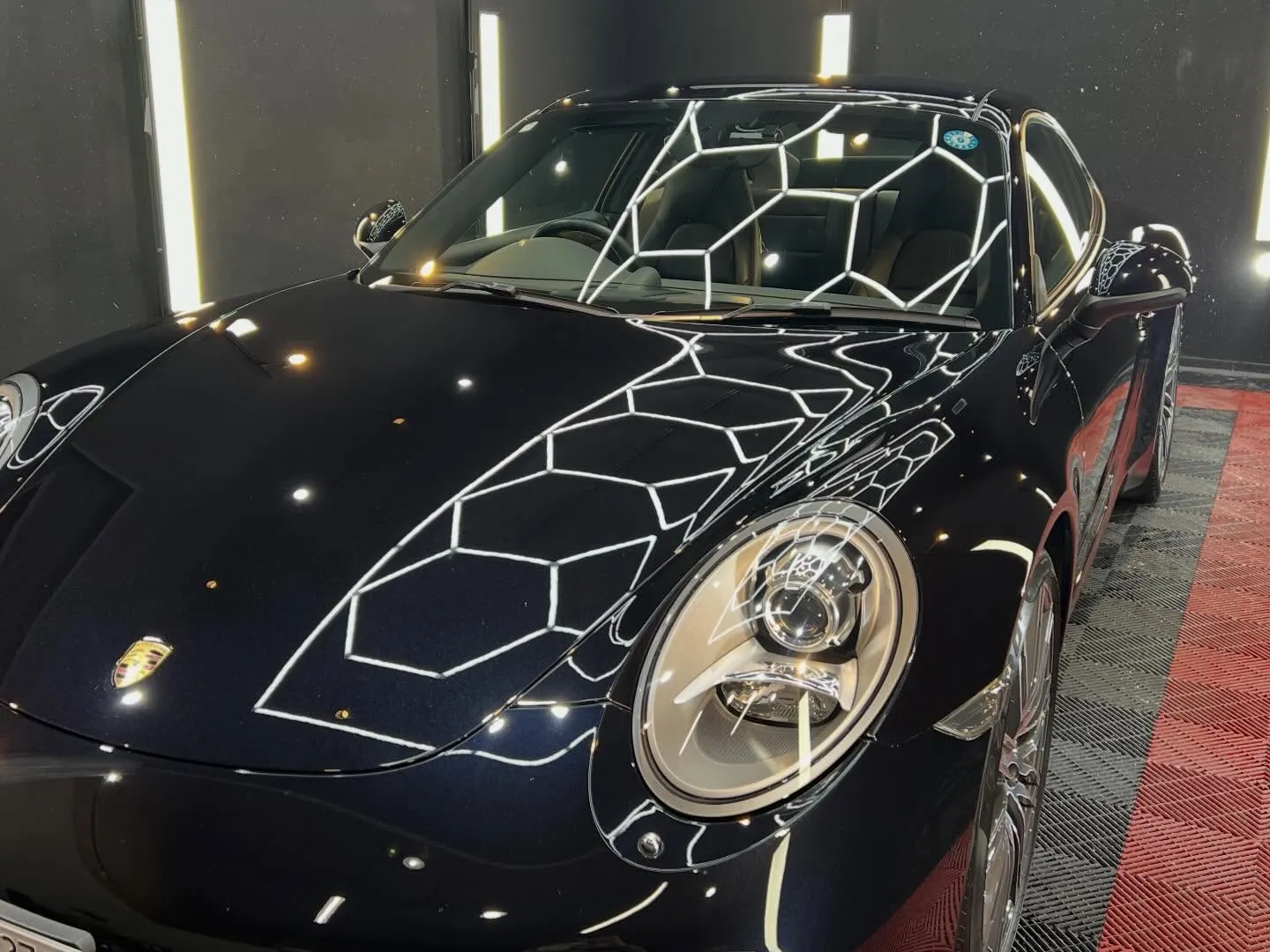 911カレラSにセラミックコーティング施工☺️