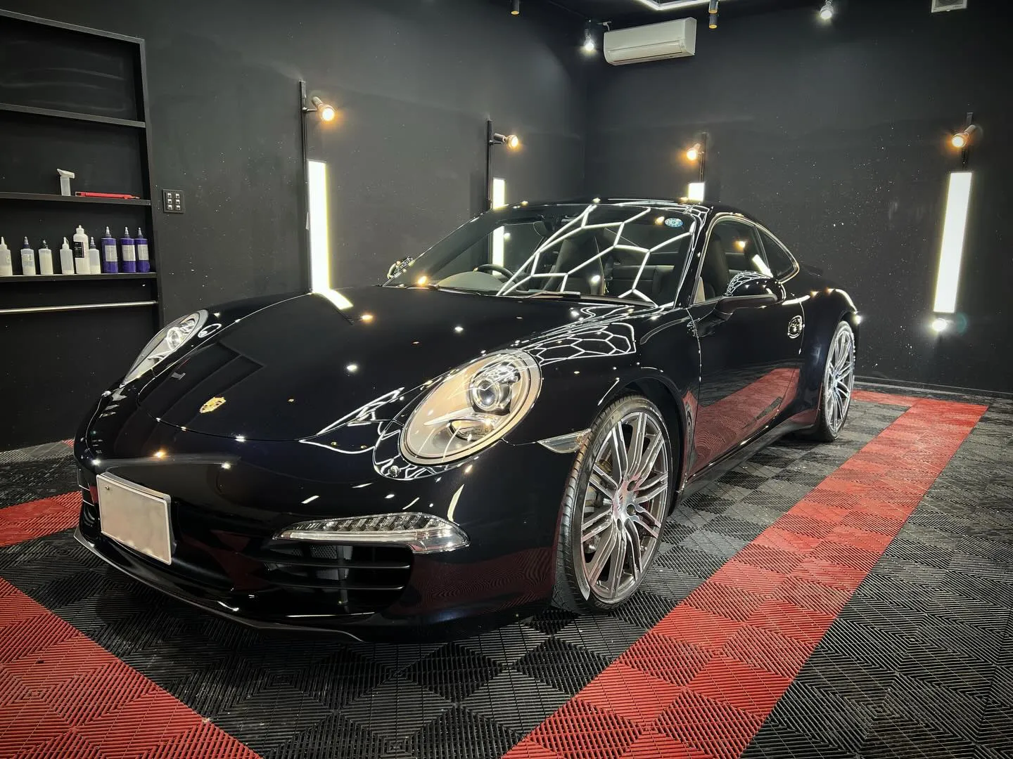 911カレラSにセラミックコーティング施工☺️