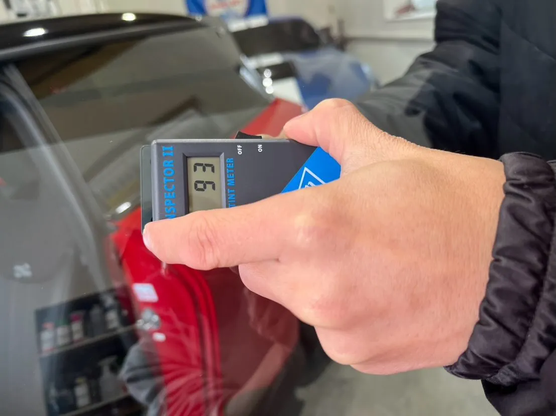 フロント3面断熱フィルム施工について😊