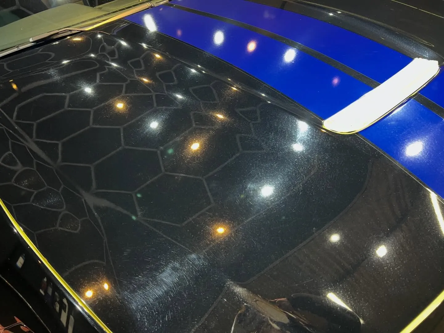 shelbyGT350にセラミックコーティング☺️