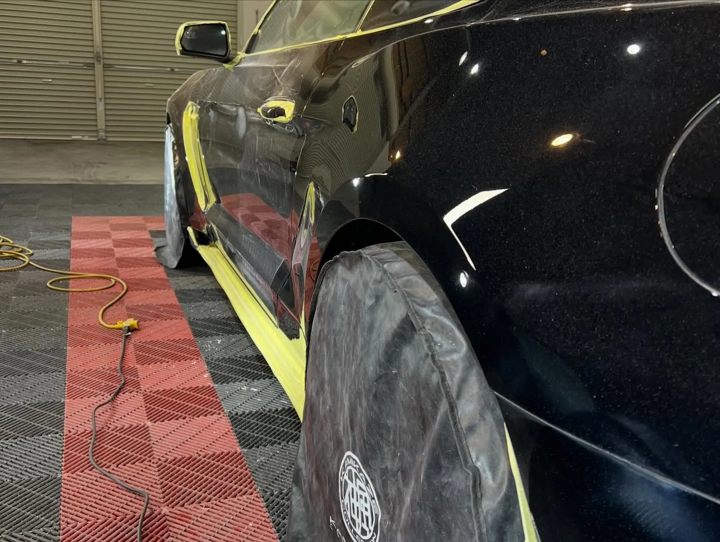 shelbyGT350にセラミックコーティング☺️